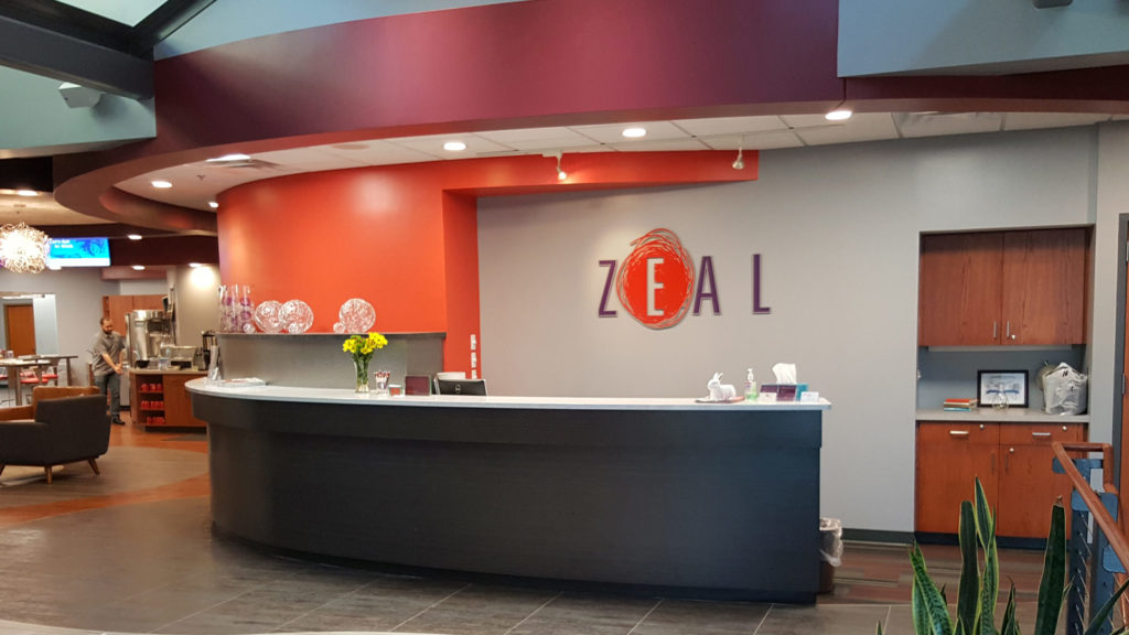 Zeal Center for Entrepreneurship Rebranding & Renovation