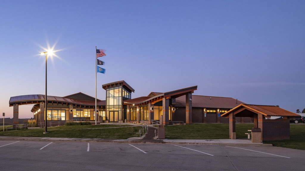 South Dakota Department of Transportation I-29 Wilmot Welcome Center