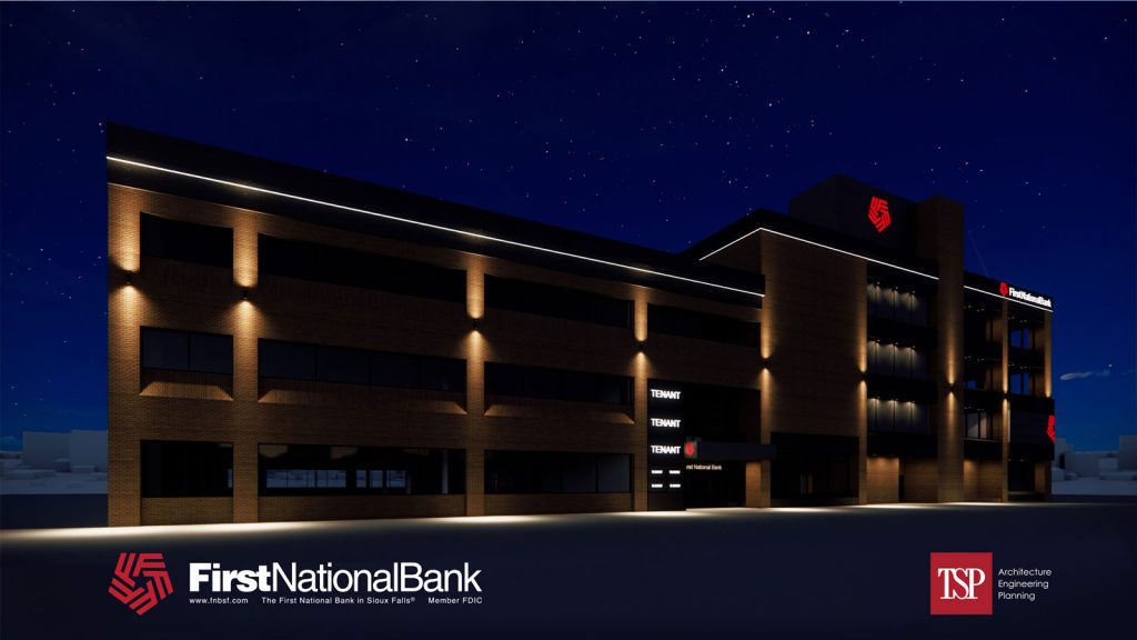 The First National Bank in Sioux Falls Exterior Renovation & Phased Remodel