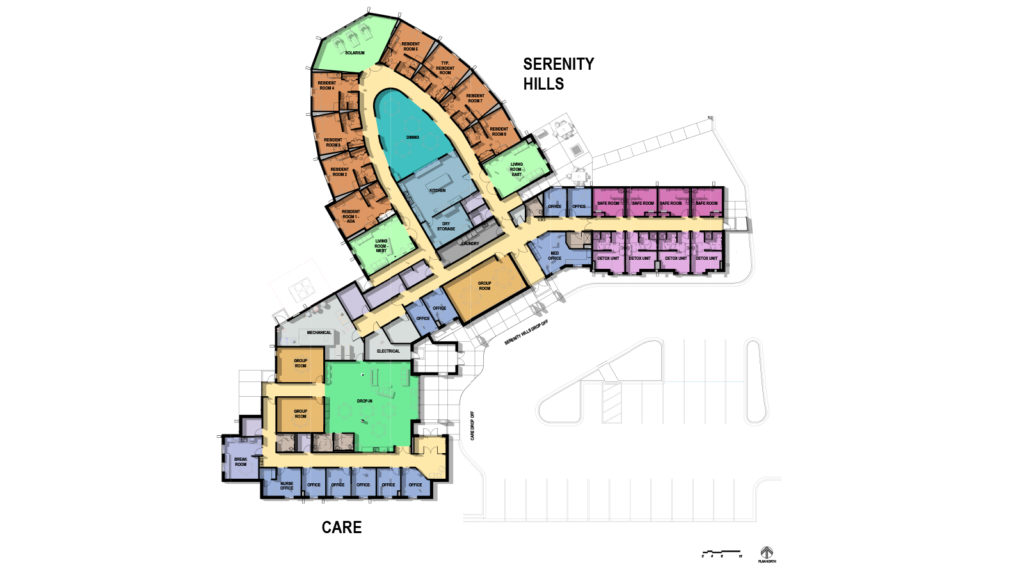 Human Service Agency New Serenity Hills and CARE Facility
