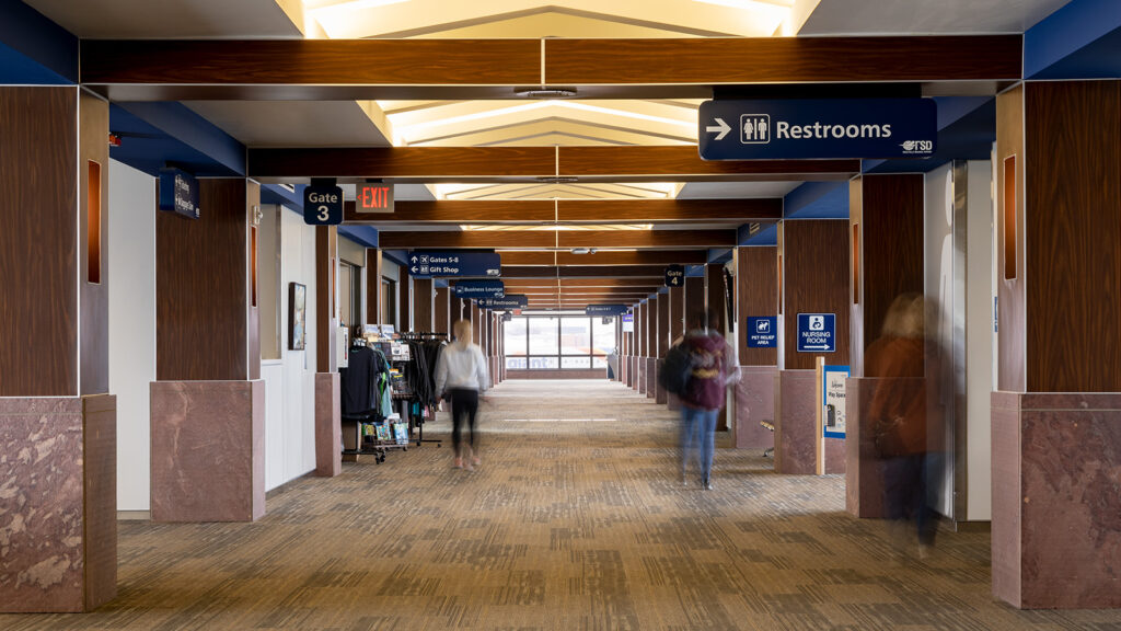 Sioux Falls Regional Airport Concourse Finishes