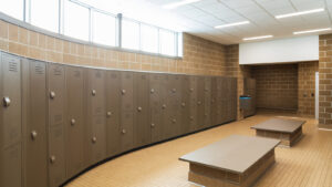 Midco Aquatic Center Locker Rooms