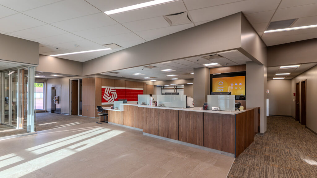 The First National Bank in Sioux Falls Western Mall Branch Remodel
