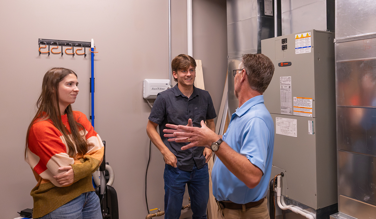 experts on a project site