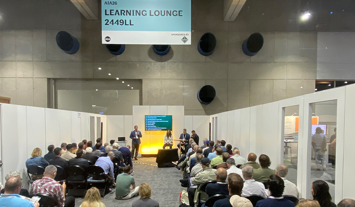 Photo of an event seminar