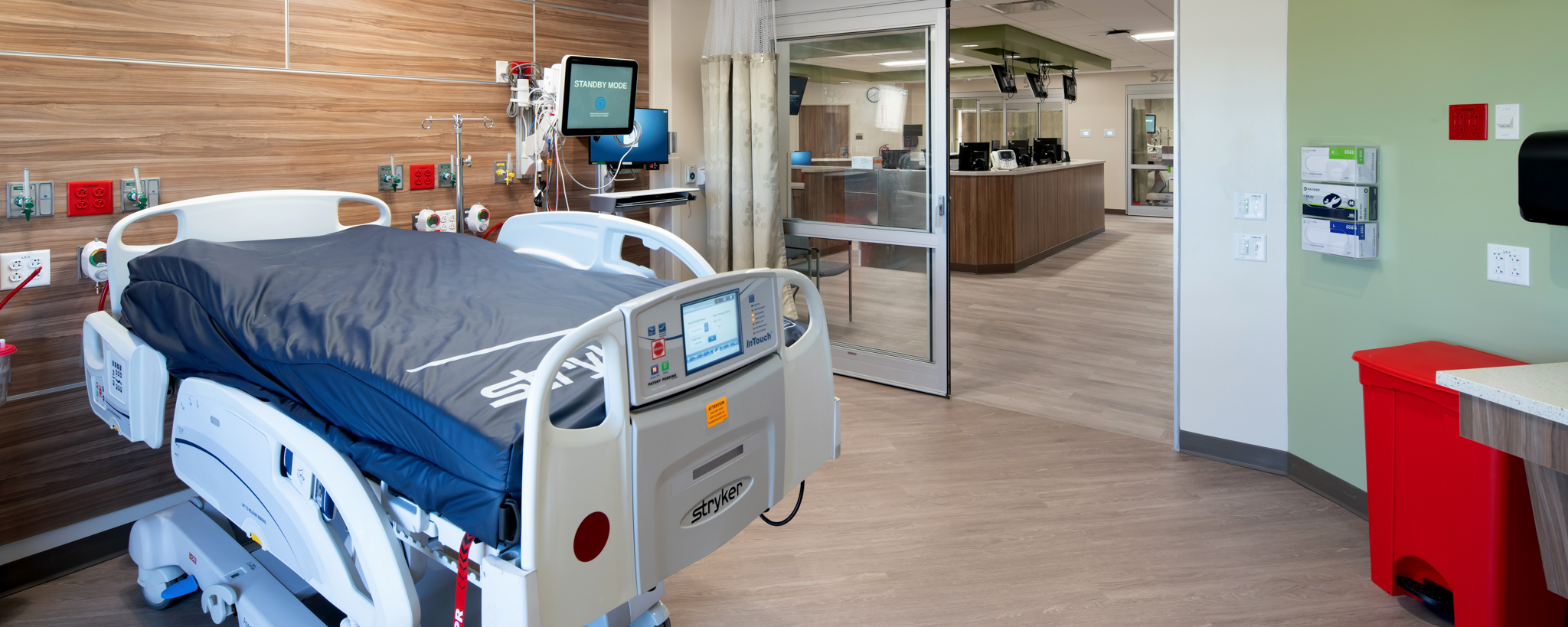 hospital intensive care unit room