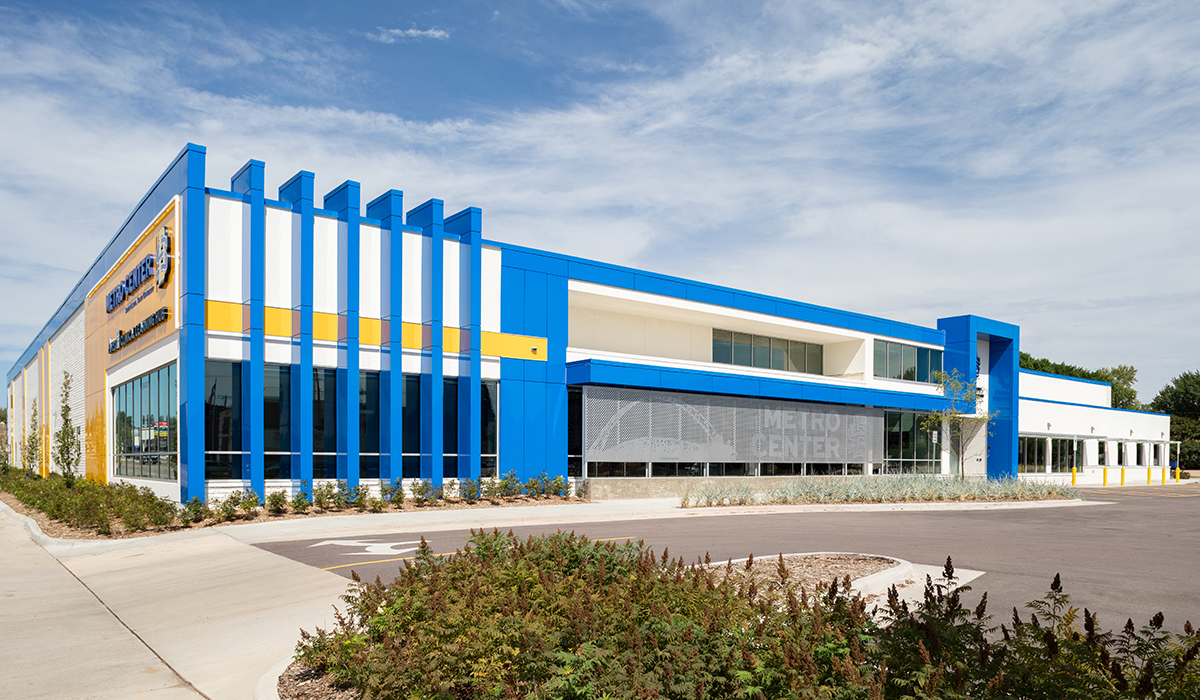 image of a higher education building