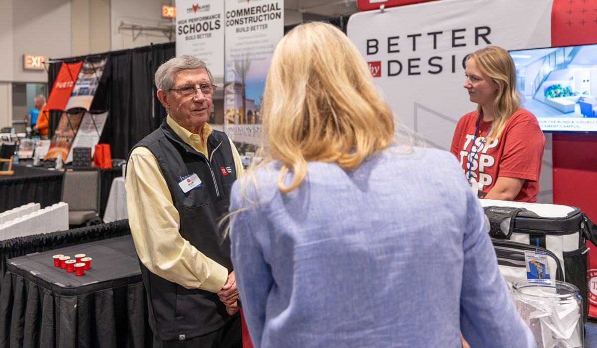 Image of a tradeshow
